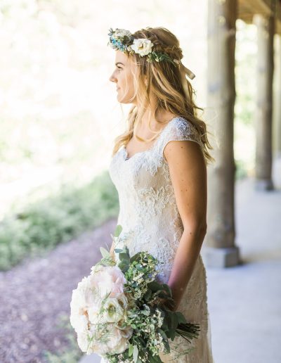 Summer Wedding Schlitz Audubon Bride