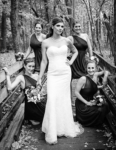 Fall Wedding Schlitz Audubon Bridesmaids