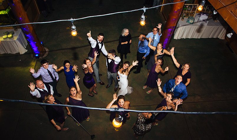 Fall Wedding Schlitz Audubon Dancing