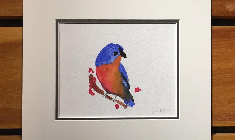 Little Bluebird in the Mountain by Jean O'Brien